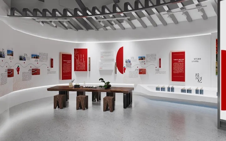 展廳設(shè)計(jì) ，展廳 ，鑫時(shí)空