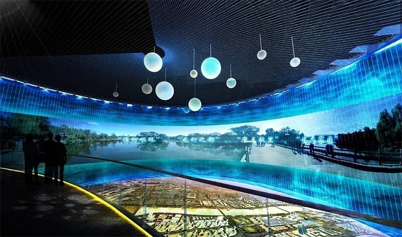展廳設(shè)計(jì) ，展廳 ，鑫時(shí)空