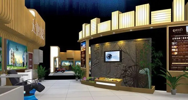 展廳設(shè)計(jì) ，展廳 ，鑫時(shí)空