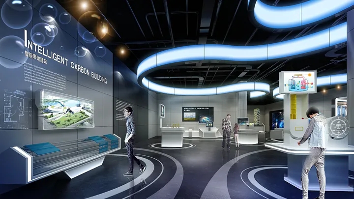展廳設(shè)計 ，展廳 ，鑫時空